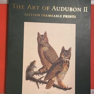 Audubon book of frameable prints
